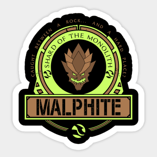 MALPHITE - LIMITED EDITION Sticker